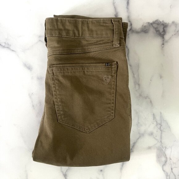 Kuhl Kontour Skinny Stretch Cotton Jeans, Olive, Size 6L - Picture 4 of 10